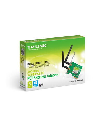 TARJETA DE RED INALAMBRICO TP-LINK 300MBPS...