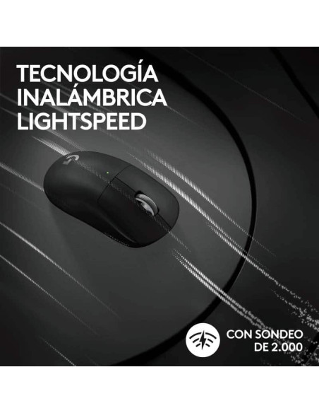 MOUSE LOGITECH PRO X SUPERLIGHT 2 (910-006629) WIRELESS| HERO 2| BLACK