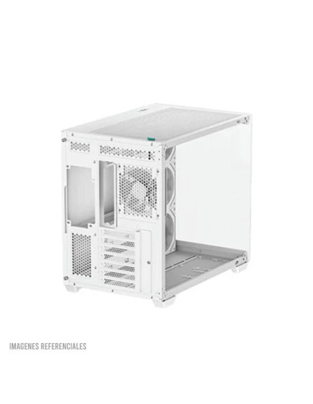 CASE GAMER DEEPCOOL CG530 4F WH ( R-CG530-WHADA4-G-1 )  S/FUENTE | VIDRIO TEMPLADO | LED-ARGB