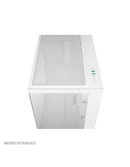 CASE GAMER DEEPCOOL CG530 4F WH ( R-CG530-WHADA4-G-1 )  S/FUENTE | VIDRIO TEMPLADO | LED-ARGB