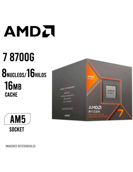 PC GAMER BREACH RYZEN 7-8700G 16GB 512GB SSD + 23.8 FHD + KIT RAPTOR