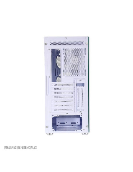CASE ANTRYX RX 260 WHITE ( AC-RX260WFR ) S/FUENTE | VIDRIO TEMPLADO | 4 FIXED-RGB