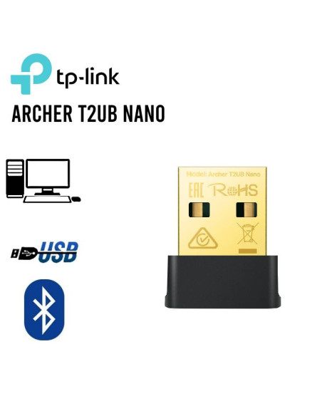 ADAPTADOR TP-LINK USB WIRELESS AC600 ARCHER T2UB NANO V1 (0152502358)