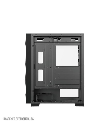 CASE ANTRYX RX 250 BLACK ( AC-RX250KFR ) S/FUENTE | VIDRIO TEMPLADO | 4 FIXED-RGB