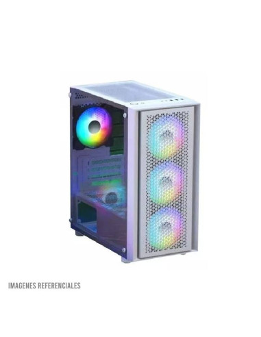 CASE GAMER HALION SCARLET 500W | VIDRIO...