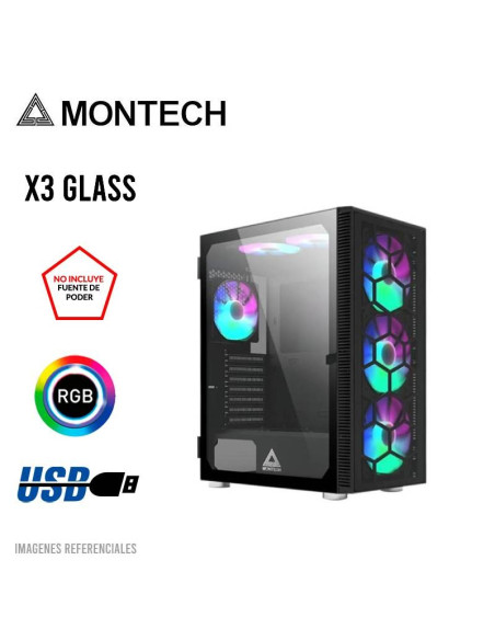 CASE MONTECH X3 GLASS