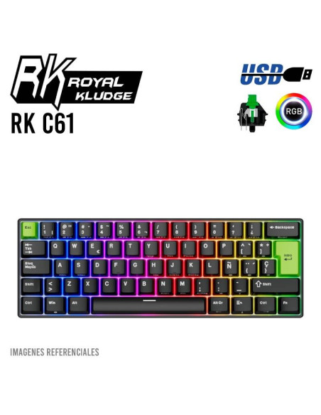 TECLADO GAMER ROYAL KLUDGE
