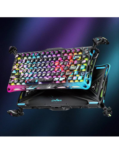 TECLADO GAMER GRAVASTAR MERCURY V75 PRO HE NEON...