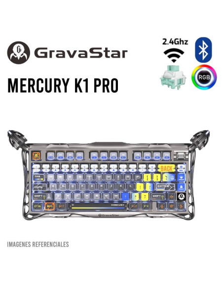 TECLADO GAMER GRAVASTAR MERCURY