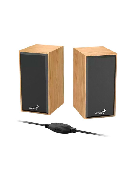 PARLANTE GENIUS SP-HF180 ( 31730029404 ) USB POWER - 6W - MADERA  PINO