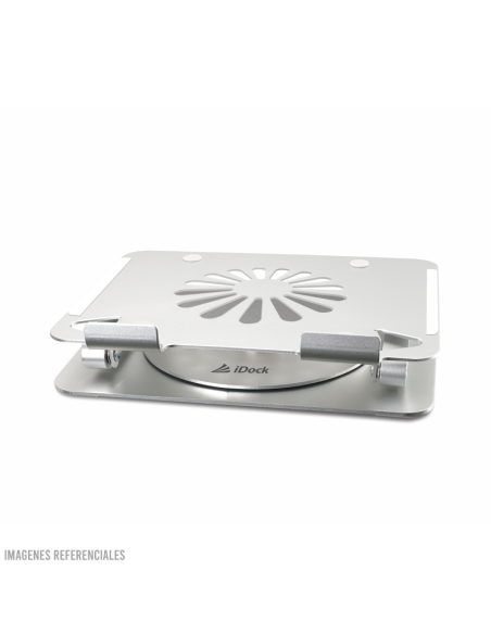 STAND PARA LAPTOP IDOCK GALAXY I60 (N49-360) ERGONOMICO 360°| ALUMINIO
