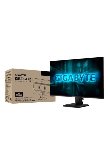 MONITOR GAMER GIGABYTE 24.5" ( GS25F2A ) PANEL SUPER SPEED IPS | 240HZ - 1MS | HDMI - DP