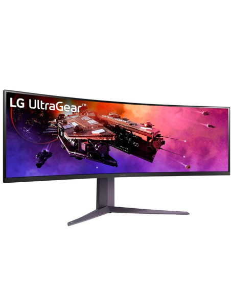 MONITOR GAMER CURVO LG 44.5" ULTRAGEAR ( 45GR75DC-B ) PANEL VA | DQHD 5120X1440 | 200HZ - 1MS | 2 HDMI - 1 DP - 1 USB TYPE-C (90