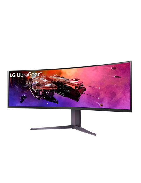 MONITOR GAMER CURVO LG 44.5" ULTRAGEAR ( 45GR75DC-B ) PANEL VA | DQHD 5120X1440 | 200HZ - 1MS | 2 HDMI - 1 DP - 1 USB TYPE-C (90