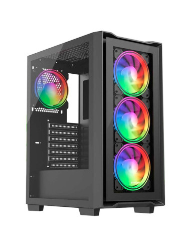 CASE GAMER HALION TITAN 108 S/FUENTE- VIDRIO...