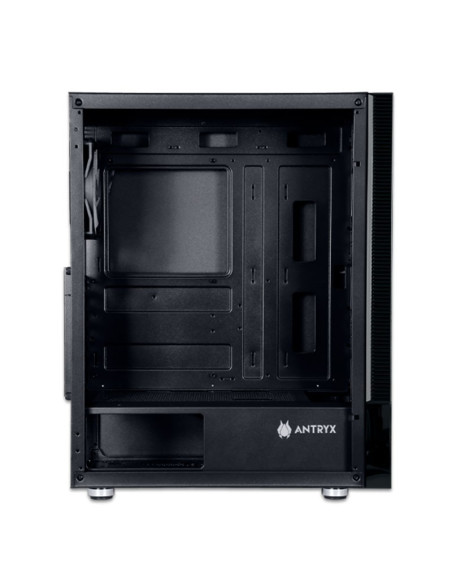 CASE ANTRYX RX 240 (AC-RX240KFR-500CP) 500W | 1 PANEL VIDRIO | LED-RAINBOW