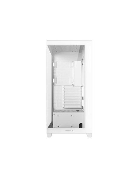 CASE DEEP COOL CG580 WH (R-CG580-WHNDA0-G-1) S/FUENTE | VIDRIO TEMPLADO + 4 FAN OEM