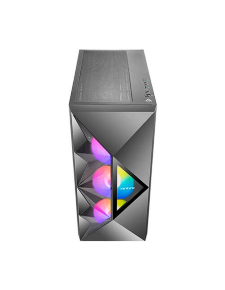 CASE ANTEC DF800 FLUX BLACK ARGB SIN FUENTE VIDRIO TEMPLADO USB 3.0 (0-761345-80081-5)