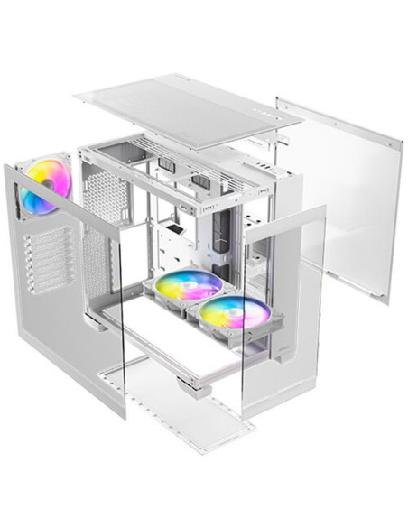 CASE ANTEC CONSTELLATION C8 WHITE ( 0-761345-10028-1 ) S/FUENTE | LED-ARGB