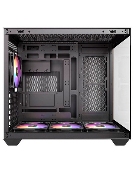 CASE GAMER ANTEC CX800 WOOD ARGB BLACK S/FUENTE | VIDRIO TEMPLADO ( 0-761345-10137-0 )