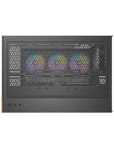 CASE GAMER ANTEC CX800 WOOD ARGB BLACK S/FUENTE | VIDRIO TEMPLADO ( 0-761345-10137-0 )