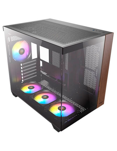 CASE GAMER ANTEC CX800 WOOD ARGB BLACK S/FUENTE...