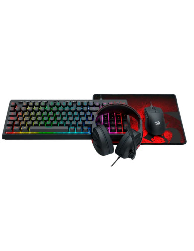 KIT REDRAGON 4 EN 1 ( S147-SP ) TECLADO K515 +...