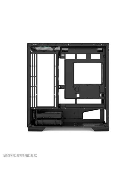 CASE GAMER THUNDEROBOT BLACKWARRIOR ( GQX25ABS ) | VIDRIO TEMPLADO MAGNETICO| PANTALLA LCD + 4 COOLER