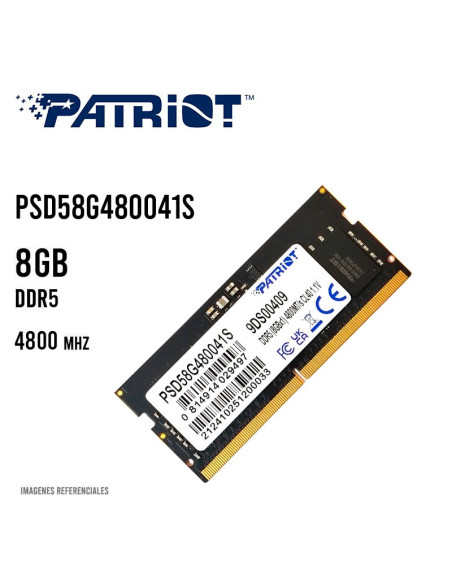 MEMORIA RAM PATRIOT SODIMM