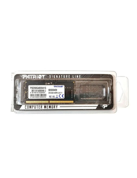 MEMORIA SODIMM PATRIOT 8GB DDR5 4800MHZ (COAPTVPSD58G4 80041S)