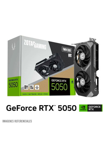 TARJETA DE VIDEO ZOTAC GAMING RTX 5050 TWIN...