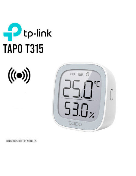 SENSOR INTELIGENTE DE TEMPERATURA Y HUMEDAD TP-LINK TAPO T315 (0184500926)