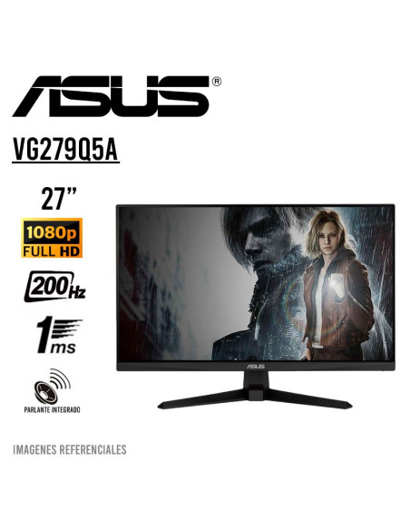 MONITOR GAMER ASUS TUF 27" (VG279Q5A) PANEL IPS- 200HZ/ 1MS- DP/HDMI- PARLANTE INTEGRADO