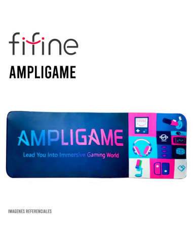 PAD MOUSE FIFINE AZUL MARINO/ DISEÑO AMPLIGAME...