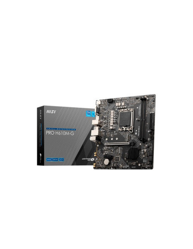 MAINBOARD MSI H610M-G PRO DDR5 ( 911-7D46-234 )...
