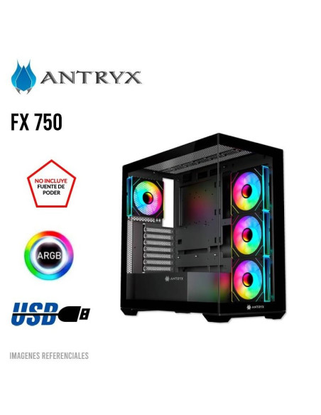 PC GAMER RYZEN KATARINA RYZEN 5 5500X3D 16GB 500GB SSD GEFORCE RTX 5060 8GB + 23.8 FHD + KIT RAPTOR