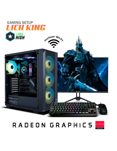 PC GAMER LICH KING RYZEN 7-5700G 16GB 512GB SSD...