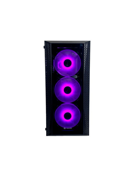 CASE GAMER HALION TORNADO 06 VIDRIO TEMPLADO| 600W| 3 LED-ARGB