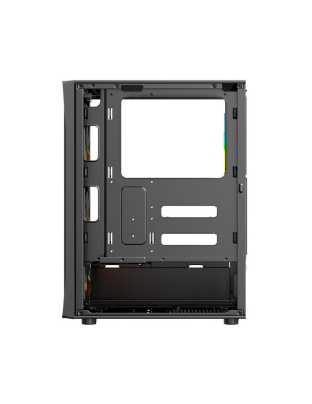 CASE GAMER HALION DATAONE ZIGMA G03 VIDRIO TEMPLADO| S/FUENTE| 4 LED-RGB