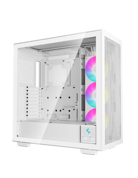 CASE DEEPCOOL MORPHEUS WH (R-MORPHEUS-WHAPA1-G-1) S/FUENTE| VIDRIO TEMPLADO| 1X-ARGB