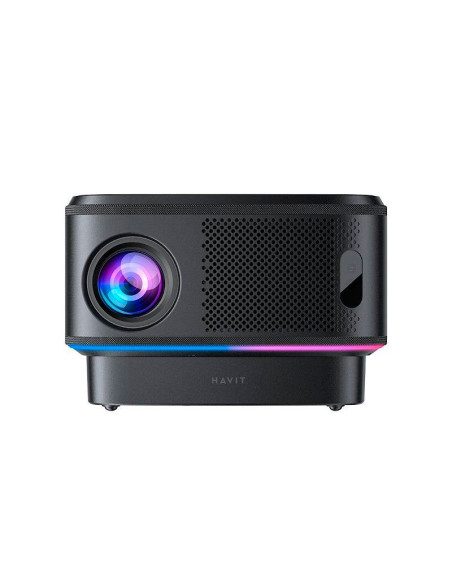 PROYECTOR HAVIT ( PJ300 PLUS ) 1920X1080 | 14000 LUMENES - 550 ANSI LUMENS | WIFI - BT | NEGRO
