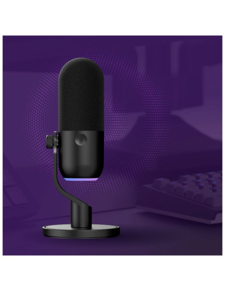 MICROFONO STREAMPLIFY MIC MINI (MIC-MINI-48-RGB-ST-BK) LED-RGB