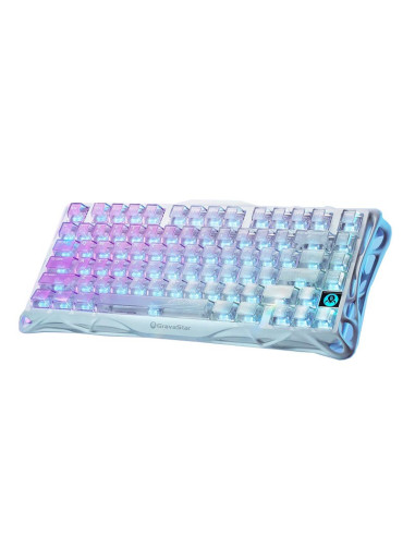 TECLADO GAMER GRAVASTAR MERCURY K1 LITE CRYSTAL...