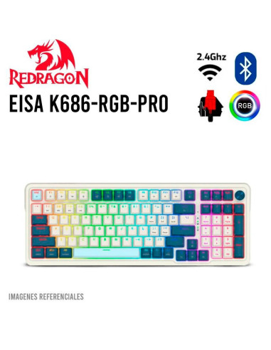 TECLADO GAMER REDRAGON EISA PRO (...