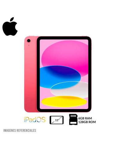 IPAD APPLE 11TH GEN CHIP A16 6GB 128GB 11" IPS...