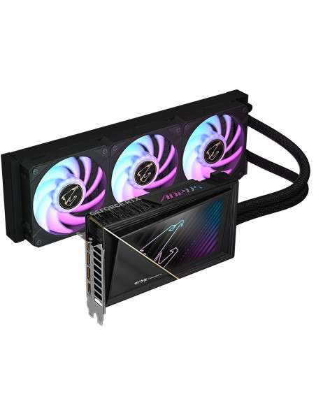 TARJETA DE VIDEO GIGABYTE AORUS RTX 5080 XTREME WATERFORCE 16GB (GV-N5080AORUSX W-16GD) GDDR7