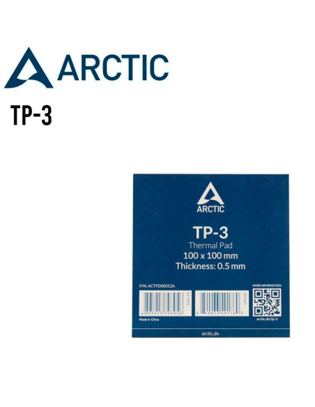 THERMAL PAD ARCTIC TP-3 | 100X100 MM / 0.5MM / 1PCS  ( ACTPD00052A )