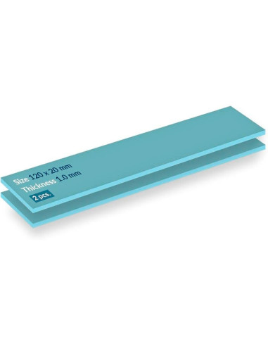 THERMAL PAD ARCTIC 120 X 20MM 1.0MM 2PCS