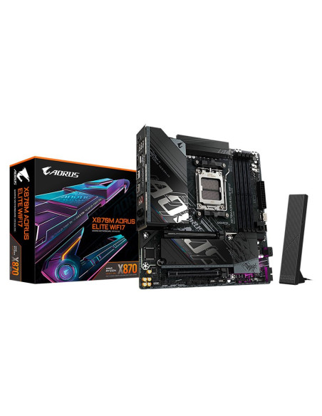 MAINBOARD GIGABYTE X870M AORUS ELITE WIFI7 | AM5 (9MX87ME7-00-G10)