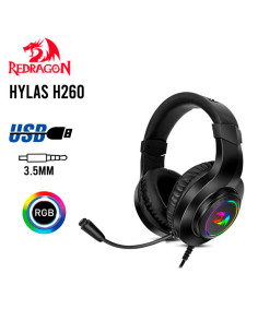 AUDIFONO GAMER REDRAGON HYLAS